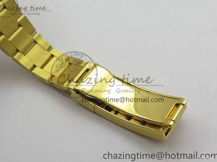 MiroTime 0111 WaterResistant Submariner 116618 LN D1F Best Edition YG Wrapped Black Dial on YG Wrapped Bracelet A 2588